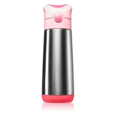 B.Box Insulated Drink Bottle termoska s brčkem Flamingo Fizz 500 ml