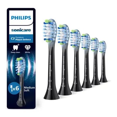 Philips Sonicare Premium Plaque Defense HX9046/88 náhradní hlavice pro zubní kartáček 6 ks