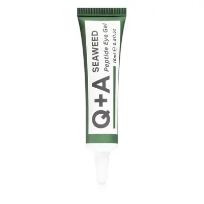 Q+A Seaweed Peptide rozjasňující oční gel s peptidy 15 ml