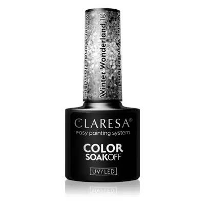 Claresa SoakOff UV/LED Color Winter Wonderland gelový lak na nehty odstín 10 5 g