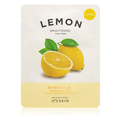 It´s Skin The Fresh Mask Lemon rozjasňující plátýnková maska 18 g