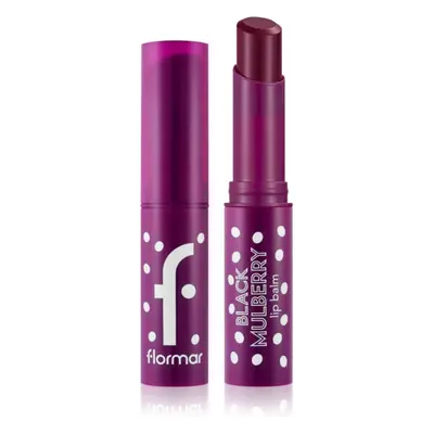 flormar Lip Balm balzám na rty s příchutí odstín 002 Black Mulberry 3 g