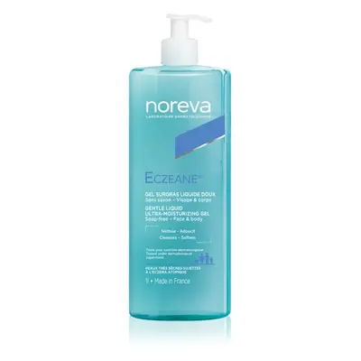 Noreva Eczeane Gentle Liquid Ultra-Moisturizing Gel sprchový gel na obličej a tělo 1000 ml