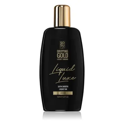 Dripping Gold Luxury Tanning Liquid Luxe samoopalovací voda na tělo Medium 150 ml