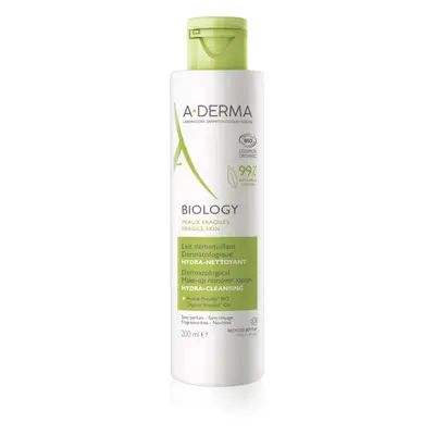 A-Derma Biology hydratační odličovací mléko 200 ml