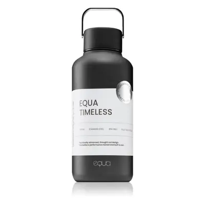 Equa Timeless nerezová láhev na vodu malá barva Dark 600 ml