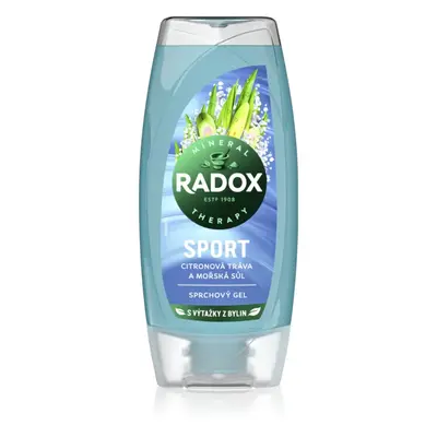 Radox Sport Mint & Sea Salt energizující sprchový gel pro ženy 225 ml