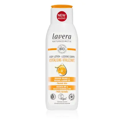 Lavera Revitalising pečující tělové mléko Orange & Almond Oil 200 ml