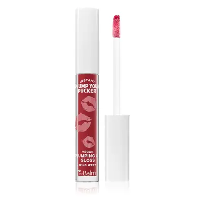 theBalm Plump Your Pucker Lip Gloss lesk na rty pro větší objem odstín Wild West 2.7 ml