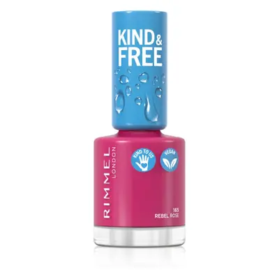 Rimmel Kind & Free lak na nehty odstín 165 Rebel Rose 8 ml