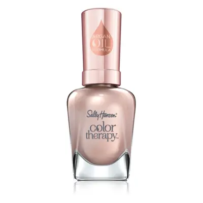 Sally Hansen Color Therapy pečující lak na nehty odstín 200 Powder Room 14.7 ml