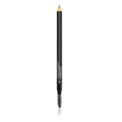 Gosh Eyebrow tužka na obočí s kartáčkem odstín 01 Brown 1.2 g