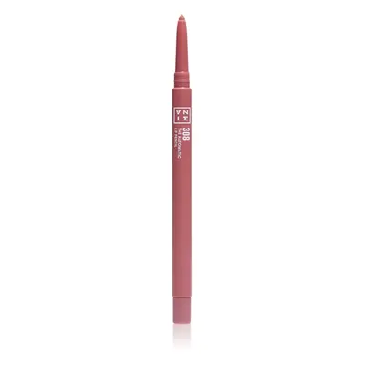 3INA The Automatic Lip Pencil konturovací tužka na rty odstín 308 - Brownish pink 0.35 g