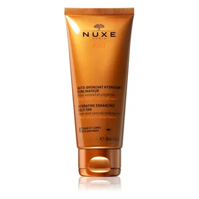 Nuxe Sun Hydrating Enhancing Self-Tan samoopalovací krém na tělo a obličej s hydratačním účinkem