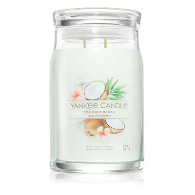 Yankee Candle Coconut Beach vonná svíčka Signature 567 g