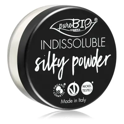 puroBIO Cosmetics Indissouble matující sypký pudr odstín 01 Translucent 8 g