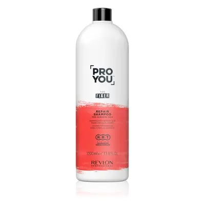 Revlon Professional Pro You The Fixer hloubkově regenerační šampon pro namáhané vlasy a vlasovou