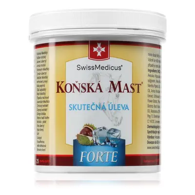 SwissMedicus Koňská mast FORTE chladivá mast 250 ml