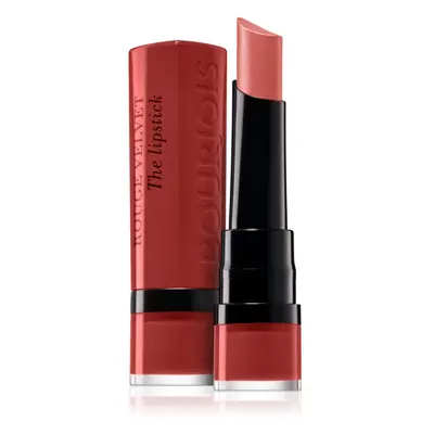 Bourjois Rouge Velvet The Lipstick matná rtěnka odstín 12 Brunette 2,4 g