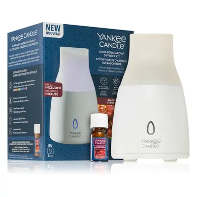 Yankee Candle Ultrasonic Electric Diffuser Kit Black Cherry ultrazvukový aroma difuzér 1 ks