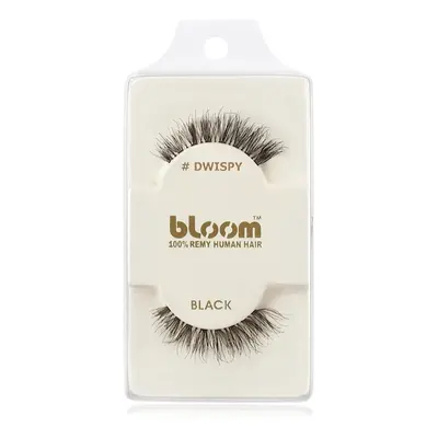 Bloom Natural nalepovací řasy z přírodních vlasů (Dwispy, Black) 1 cm