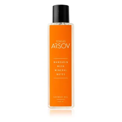 Tomas Arsov Mandarin Musk Mineral Notes sprchový gel s hydratačním účinkem 200 ml