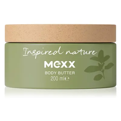 Mexx Inspired Nature tělové máslo s parfemací 200 ml