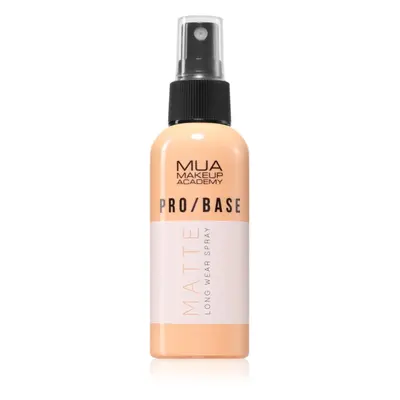 MUA Makeup Academy PRO/BASE Mattifying fixační sprej pro kontrolu lesku 70 ml