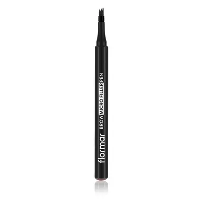 flormar Brow Micro Filler Pen fix na obočí odstín 002 Medium Brown 1.1 ml