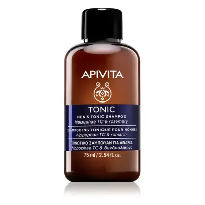 Apivita Men's Tonic Shampoo Rosemary šampon proti vypadávání vlasů 75 ml