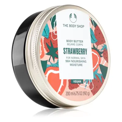 The Body Shop Strawberry Body Butter tělové máslo pro normální pokožku 200 ml