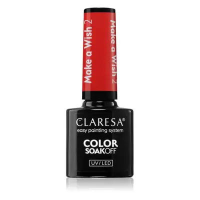 Claresa SoakOff UV/LED Color Make a Wish gelový lak na nehty odstín 2 5 g