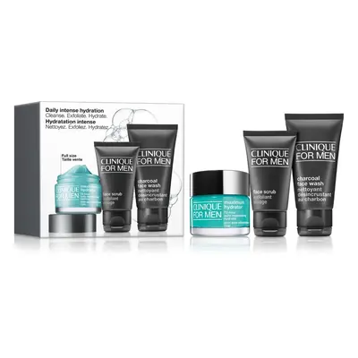 Clinique For Men™ Daily Hydration Set intenzivní hydratační sada pro mastnou pleť pro muže