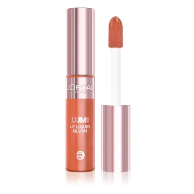 L’Oréal Paris Lumi Glowy Blush tekutá tvářenka odstín 627 Warm Peach 11 ml