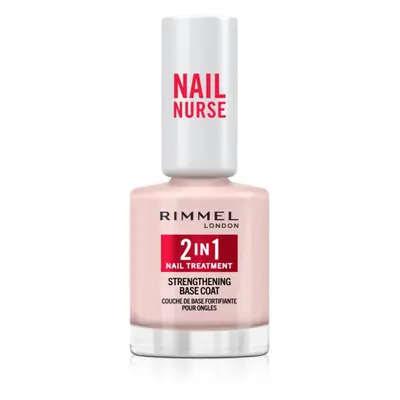 Rimmel Nail Nurse 2-in-1 podkladový lak na nehty se zpevňujícím účinkem 12 ml