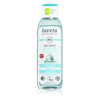 Lavera Basis Sensitiv sprchový gel na tělo a vlasy 2 v 1 250 ml