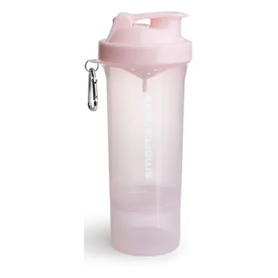 Smartshake Slim sportovní šejkr + zásobník barva Cotton Pink 500 ml