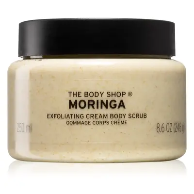 The Body Shop Moringa Body Scrub krémový peeling 240 ml