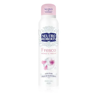 Neutro Roberts Monoi e Fresia deodorant ve spreji s 48hodinovým účinkem 150 ml