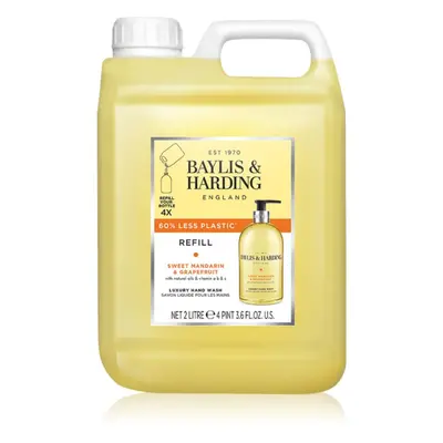 Baylis & Harding Sweet Mandarin & Grapefruit tekuté mýdlo na ruce náhradní náplň Refill 2000 ml