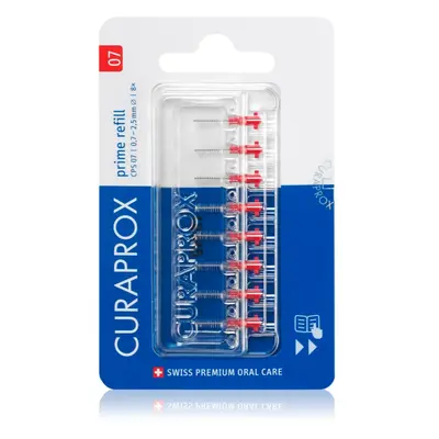 Curaprox Prime Refill náhradní mezizubní kartáčky v blistru CPS 07 0,7 - 2,5 mm 8 ks