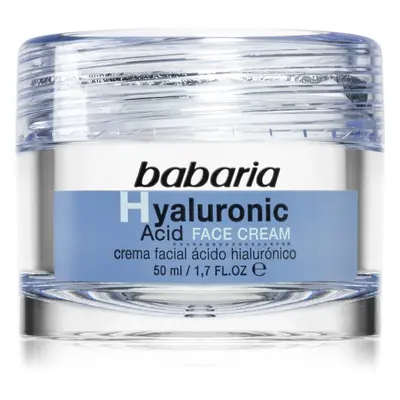 Babaria Hyaluronic Acid hydratační krém na obličej 50 ml