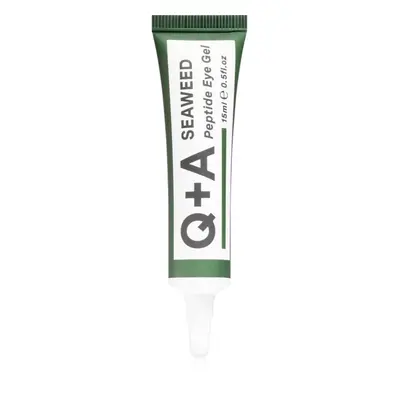 Q+A Seaweed Peptide rozjasňující oční gel s peptidy 15 ml