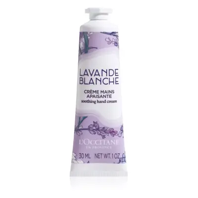 L’Occitane White Lavender zklidňující krém na ruce 30 ml