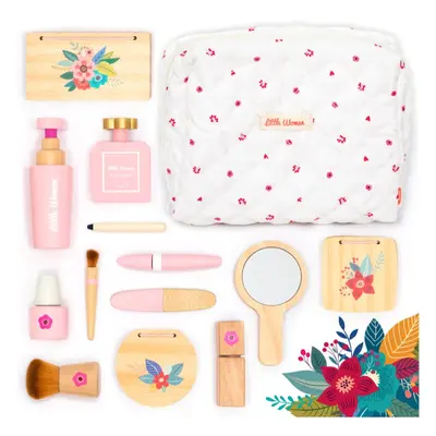 UMU Toys Beauty set Little Woman aktivity hračka ze dřeva