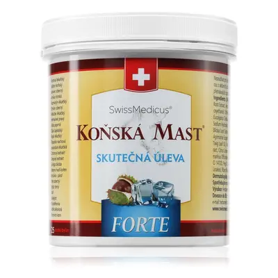 SwissMedicus Koňská mast FORTE chladivá mast 500 ml