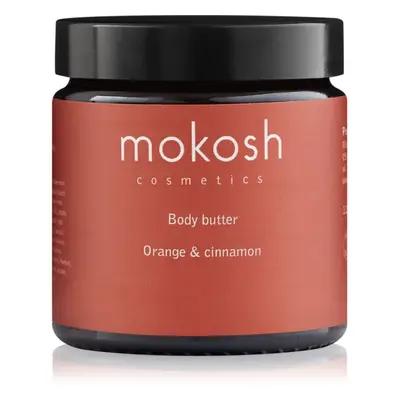 Mokosh Orange & Cinnamon tělové máslo s vyživujícím účinkem 120 ml