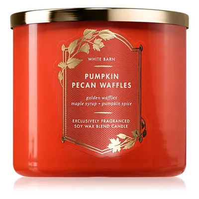 Bath & Body Works Pumpkin Pecan Waffles vonná svíčka 411 g