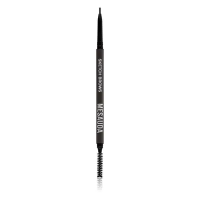 Mesauda Milano Sketch Brows automatická tužka na obočí s kartáčkem odstín 104 Dark 0,09 g