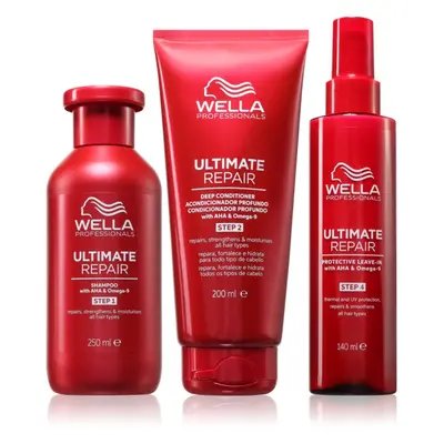 Wella Professionals Ultimate Repair Set výhodné balení pro poškozené vlasy